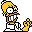 Homertopia Enraged Homer Icon